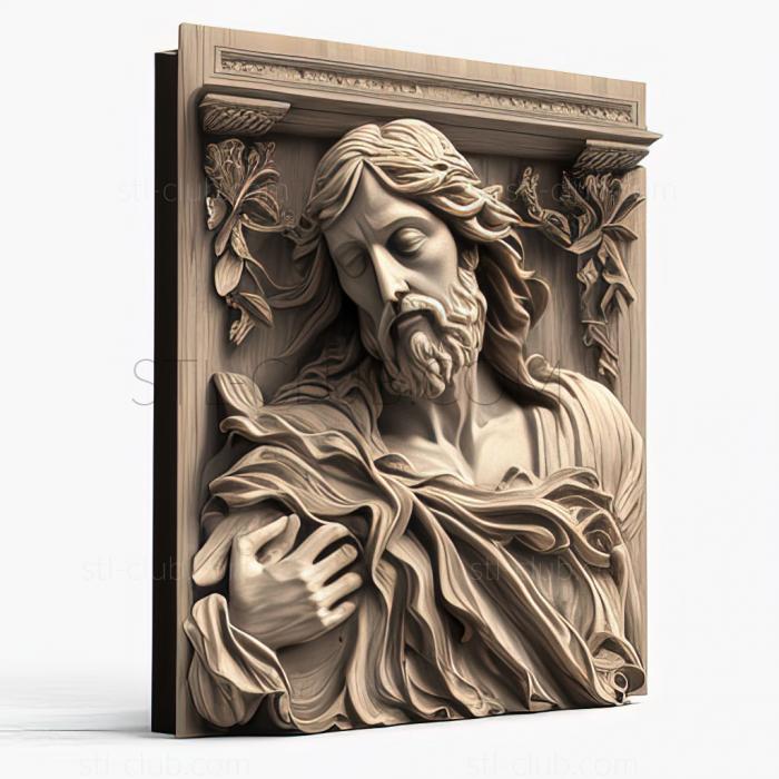 3D model st jesus (STL)